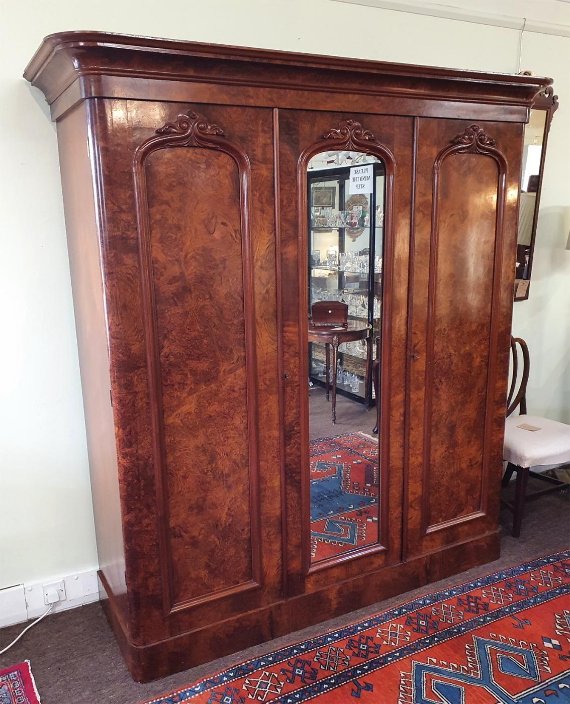 Victorian Scottish Burr Walnut Wardrobe (1 of 7) Victorian Scottish Burr Walnut Wardrobe (1 of 7)