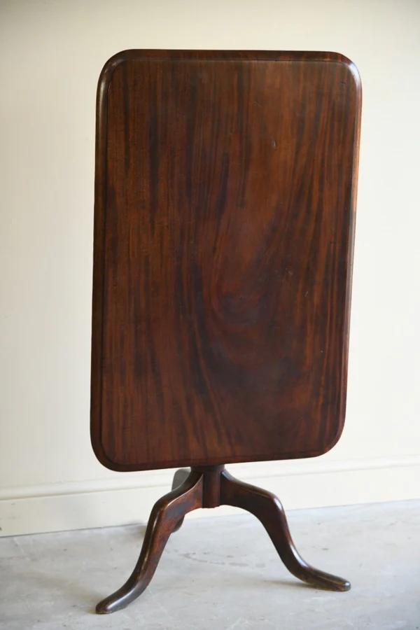 Antique Mahogany Tilt Top Occasional Table (1 of 5)