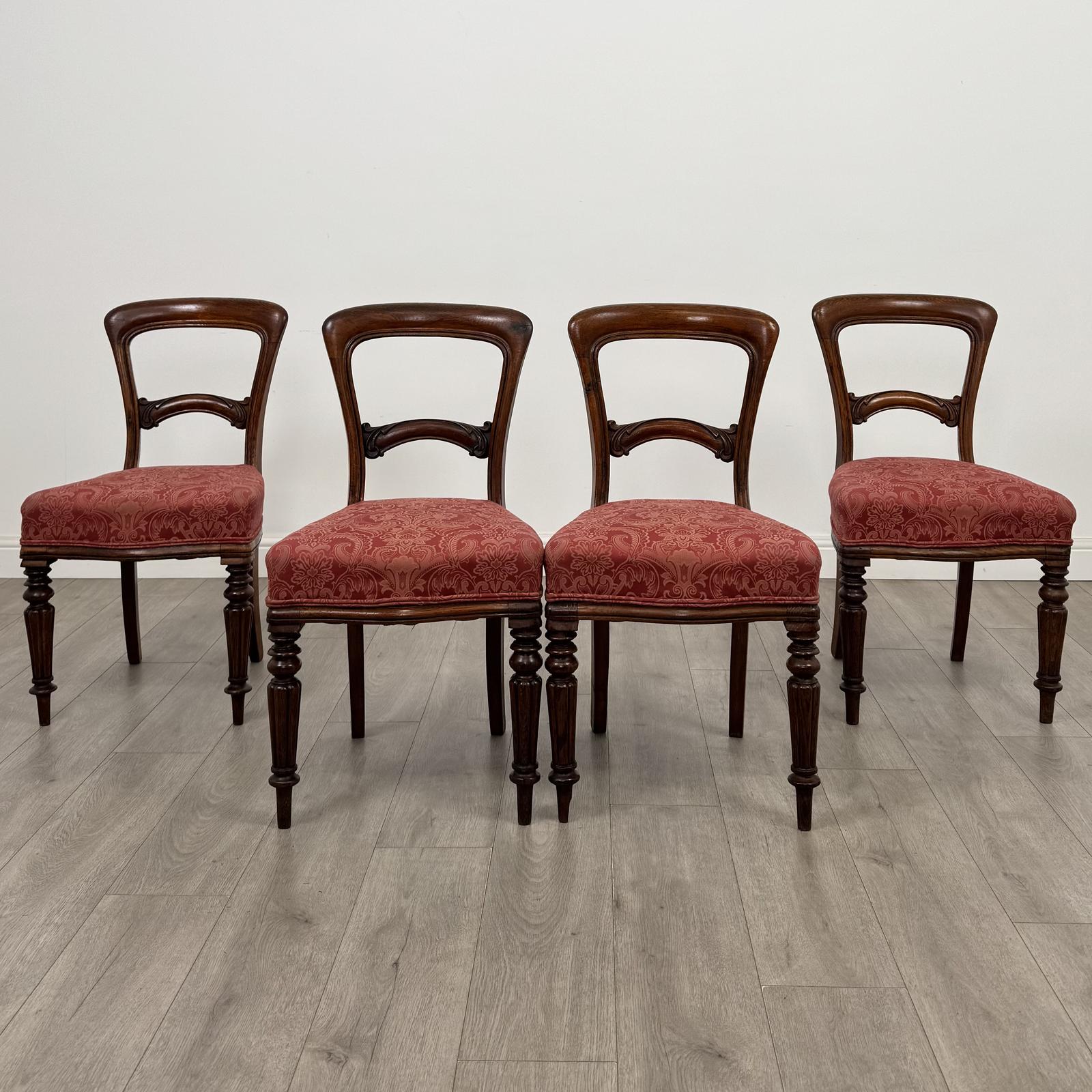 19th Century Oak Dining Chairs - main image