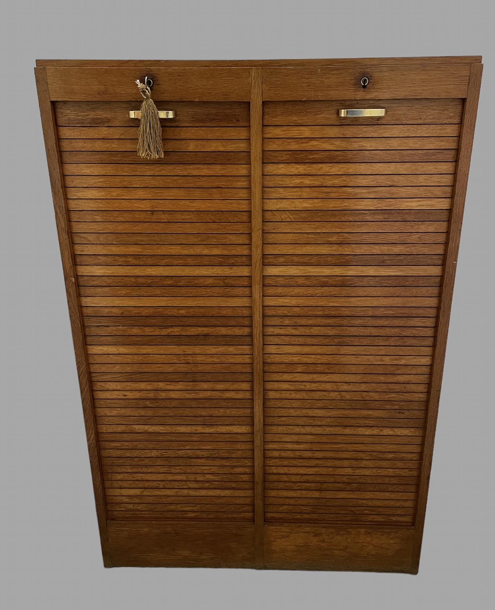 A Golden Oak Filing Cabinet (1 of 4) A Golden Oak Filing Cabinet (1 of 4)