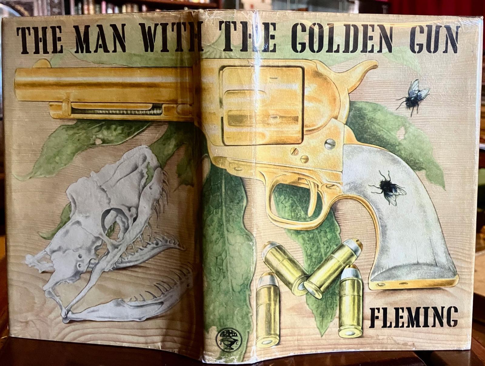 1965 James Bond 1st Edition The Man with the Golden Gun by Ian Fleming + Jacket (1 of 4)