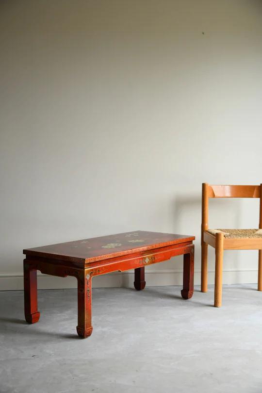 Red Oriental Coffee Table (1 of 11) Red Oriental Coffee Table (1 of 11)