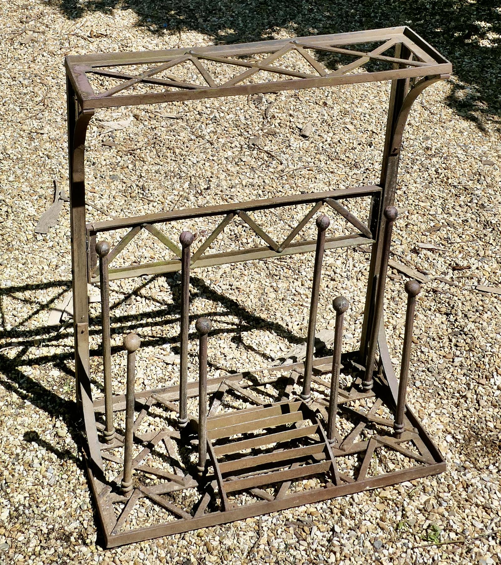 Boot Scraper & Boot Rack in Cast Iron (1 of 5)