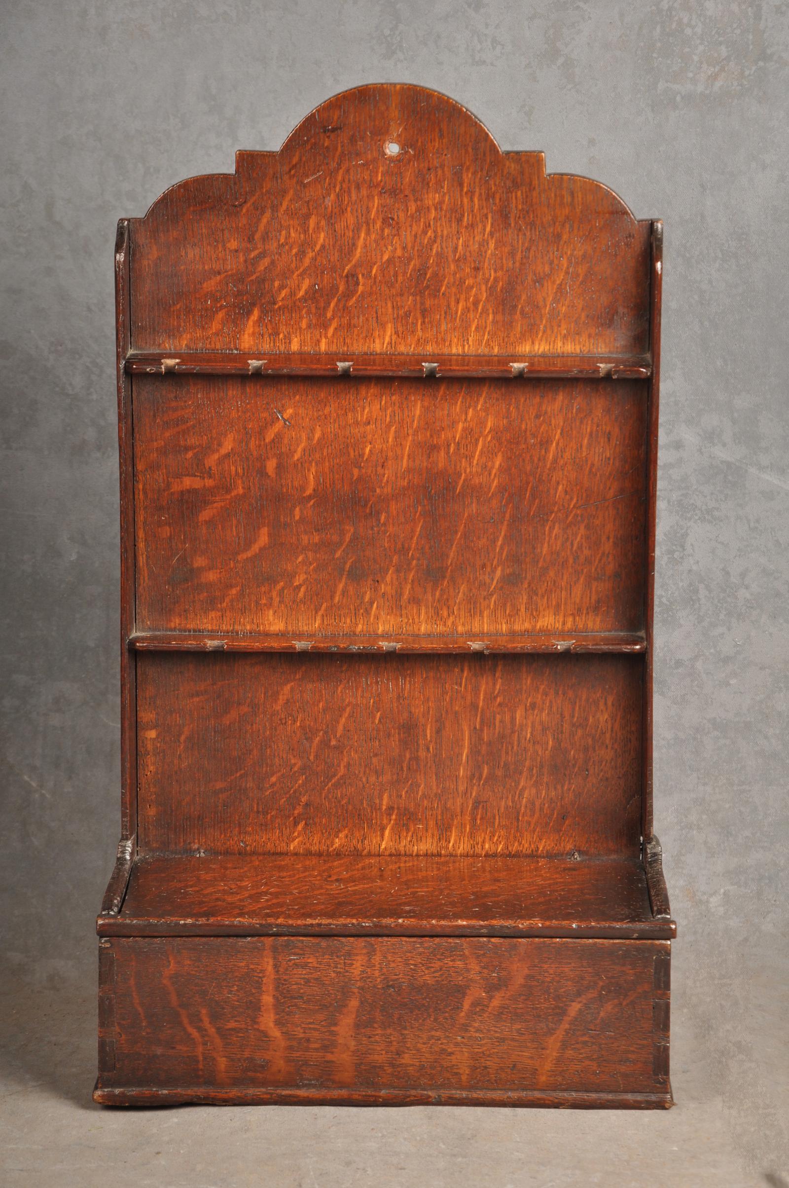 Late 18th Century Oak  Spoon Rack (1 of 7)