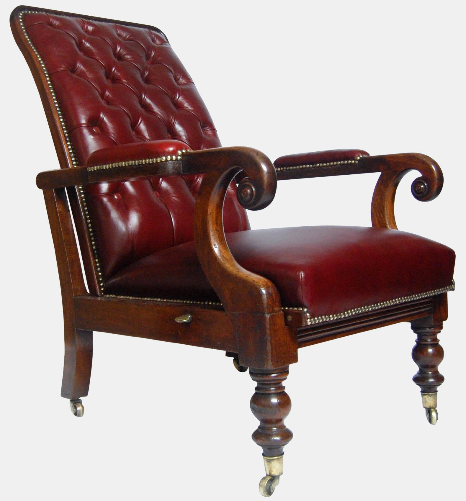 William IV Reclining Library Armchair (1 of 1) William IV Reclining Library Armchair (1 of 1)