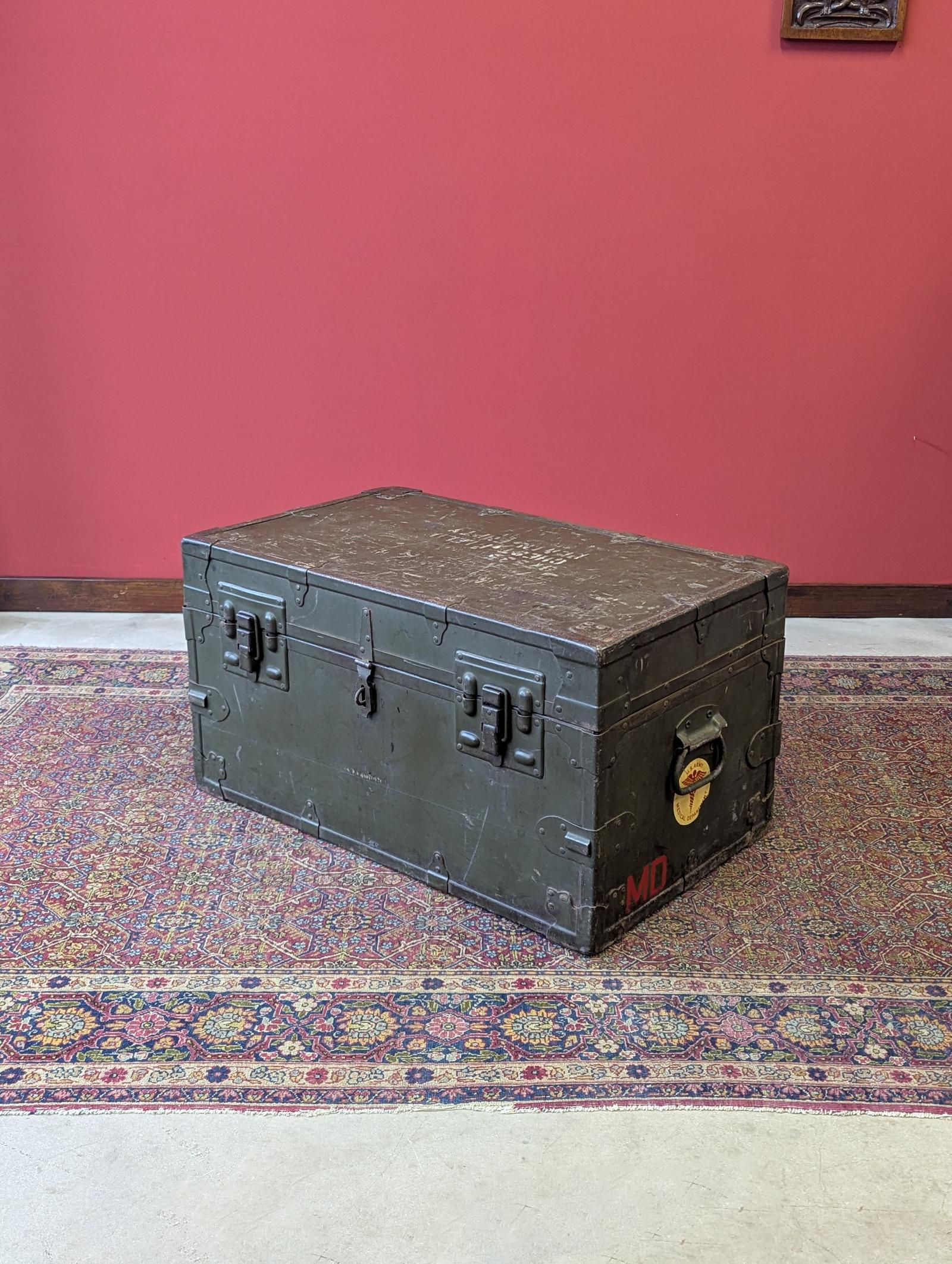 Vintage WWII U.S. Army Medical Department Field Chest by Stanley (1 of 10) Vintage WWII U.S. Army Medical Department Field Chest by Stanley (1 of 10)