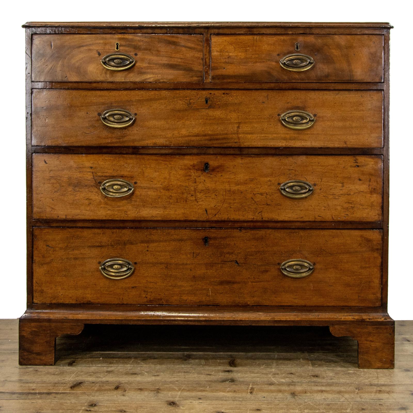 Georgian Antique Mahogany Chest of Drawers (1 of 13) Georgian Antique Mahogany Chest of Drawers (1 of 13)