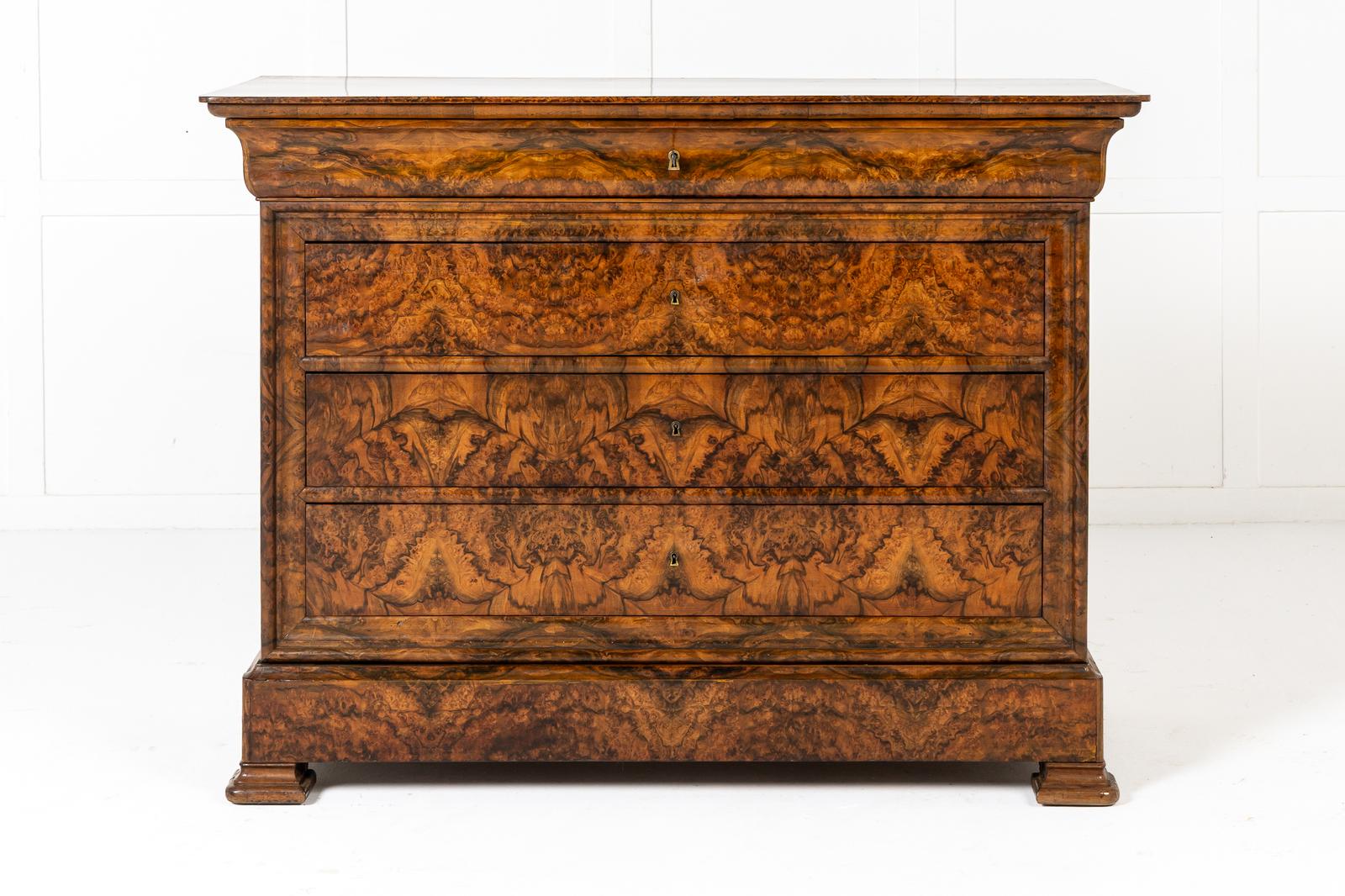 19th Century French Walnut Commode (1 of 7)