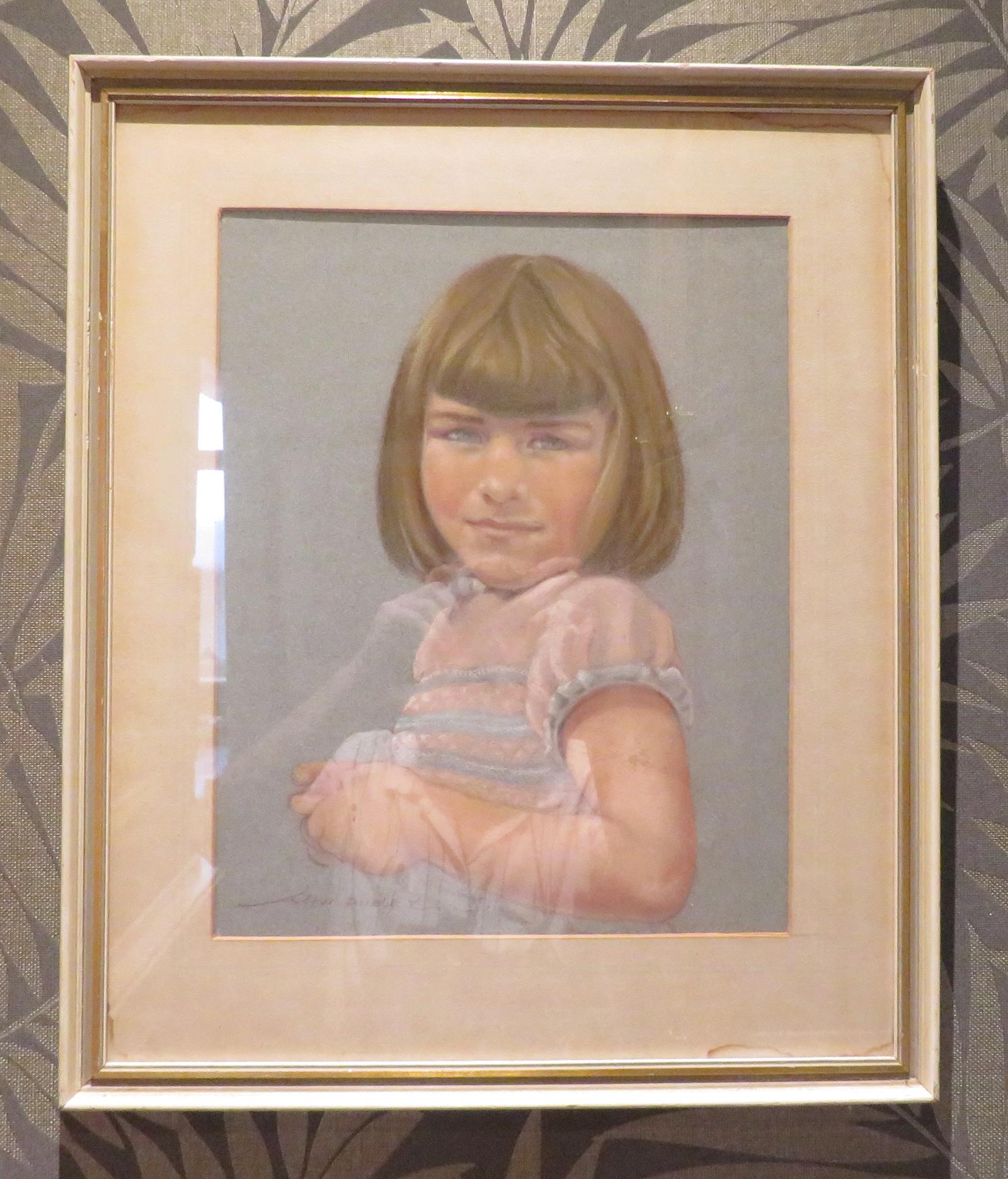 PASTLE PORTRAIT YOUNG GIRL (1 of 1)