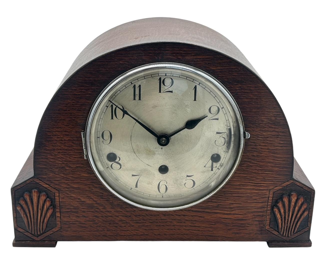 Classical Antique Westminster Chime 8 Day Musical Mantel Clock (1 of 9)