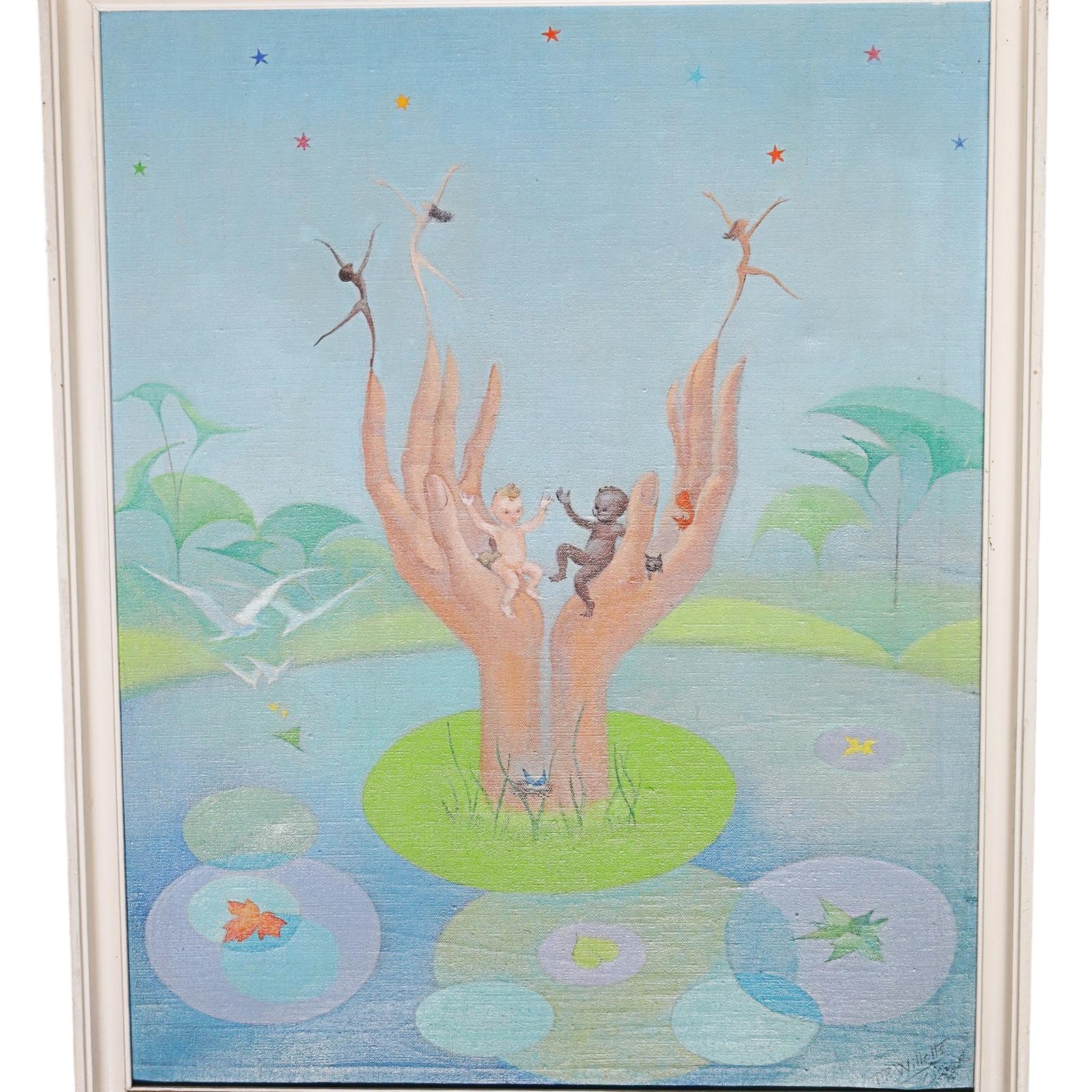 Oil on Canvas Creation (1 of 5) Oil on Canvas Creation (1 of 5)