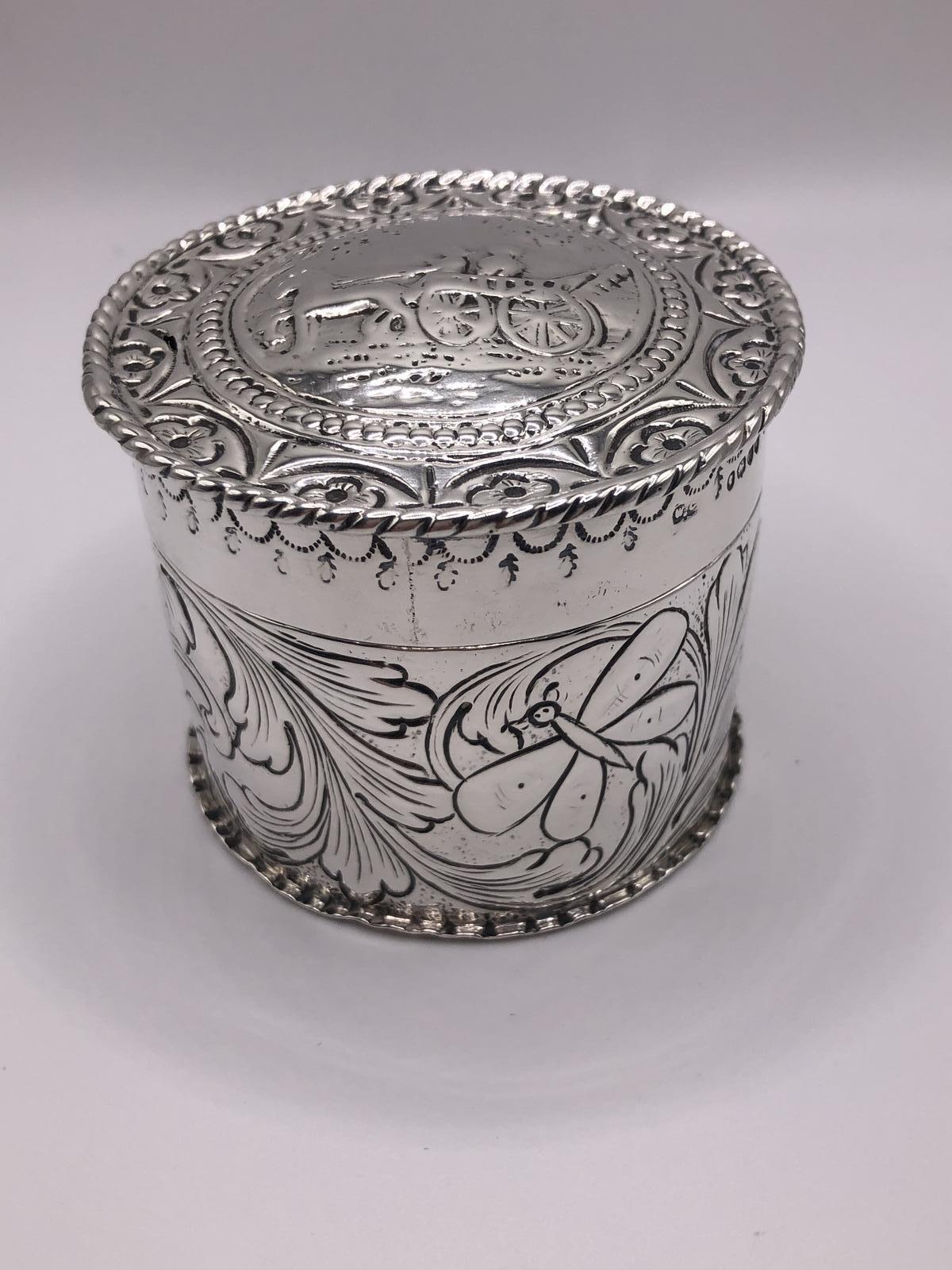 Antique Silver Trinket Box William Comyns & Sons (1 of 11)