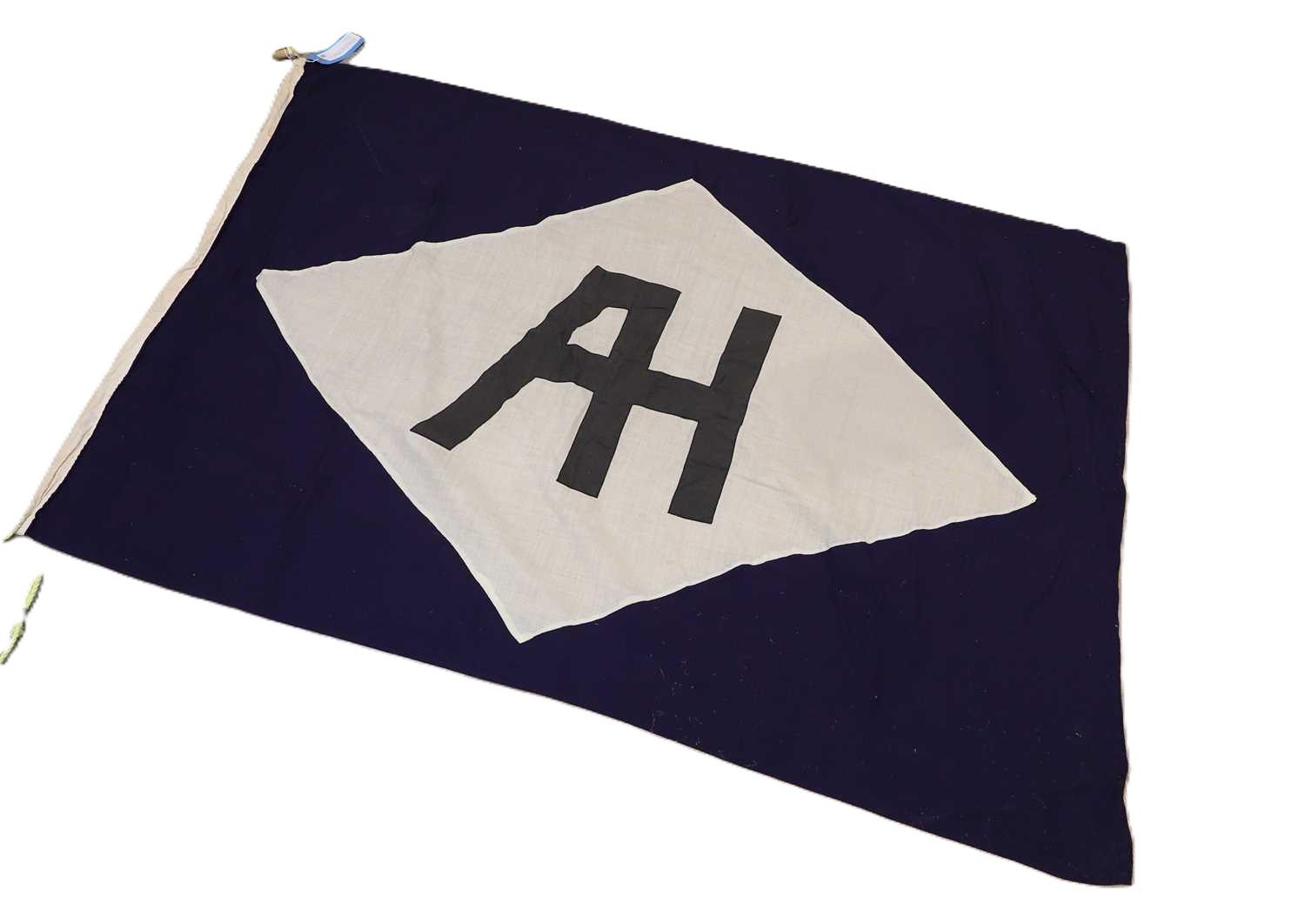Blue Funnel House Line Shipping Flag 20th Century (1 of 6) Blue Funnel House Line Shipping Flag 20th Century (1 of 6)