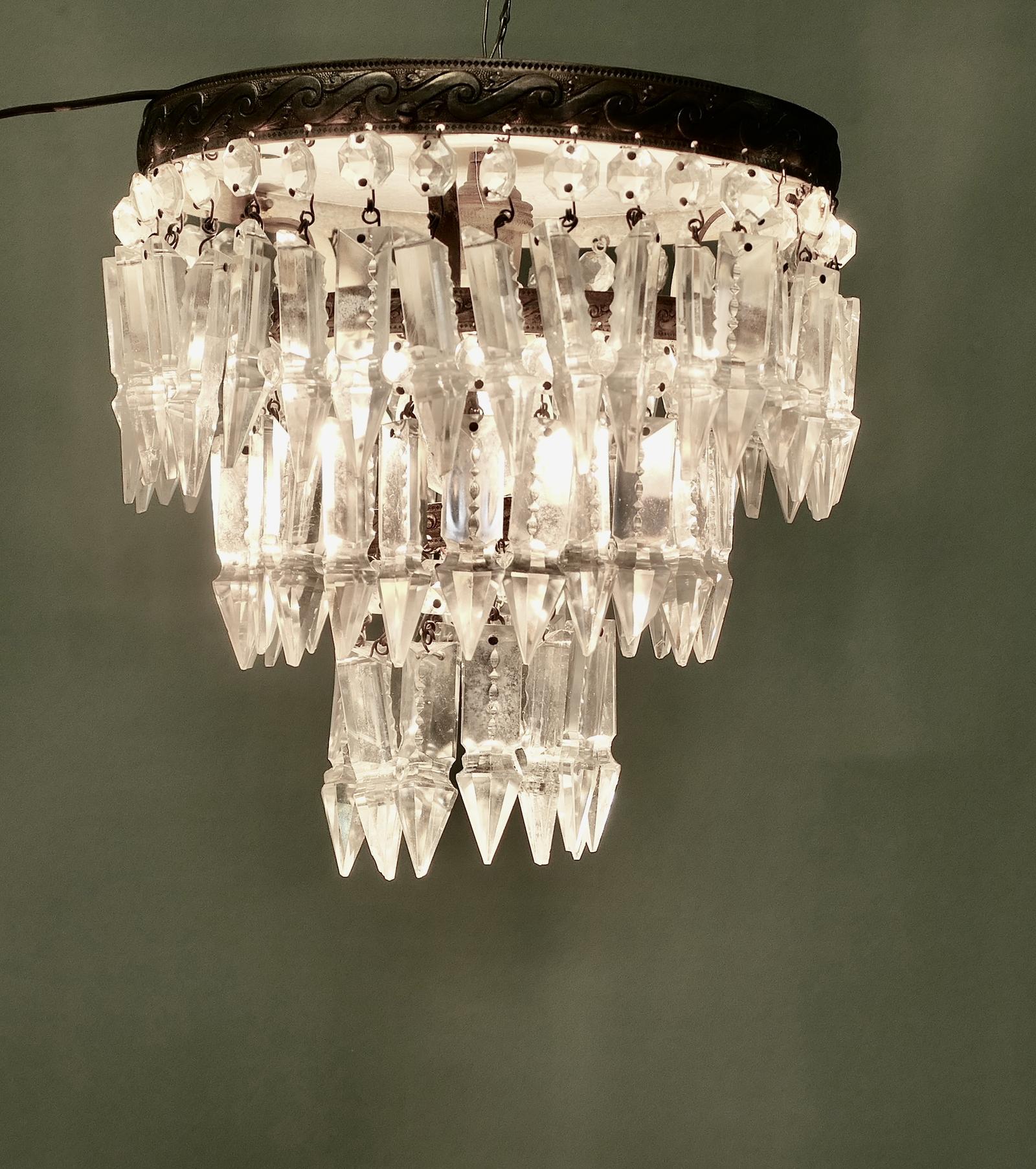 3 Tier Waterfall Chandelier (1 of 5) 3 Tier Waterfall Chandelier (1 of 5)
