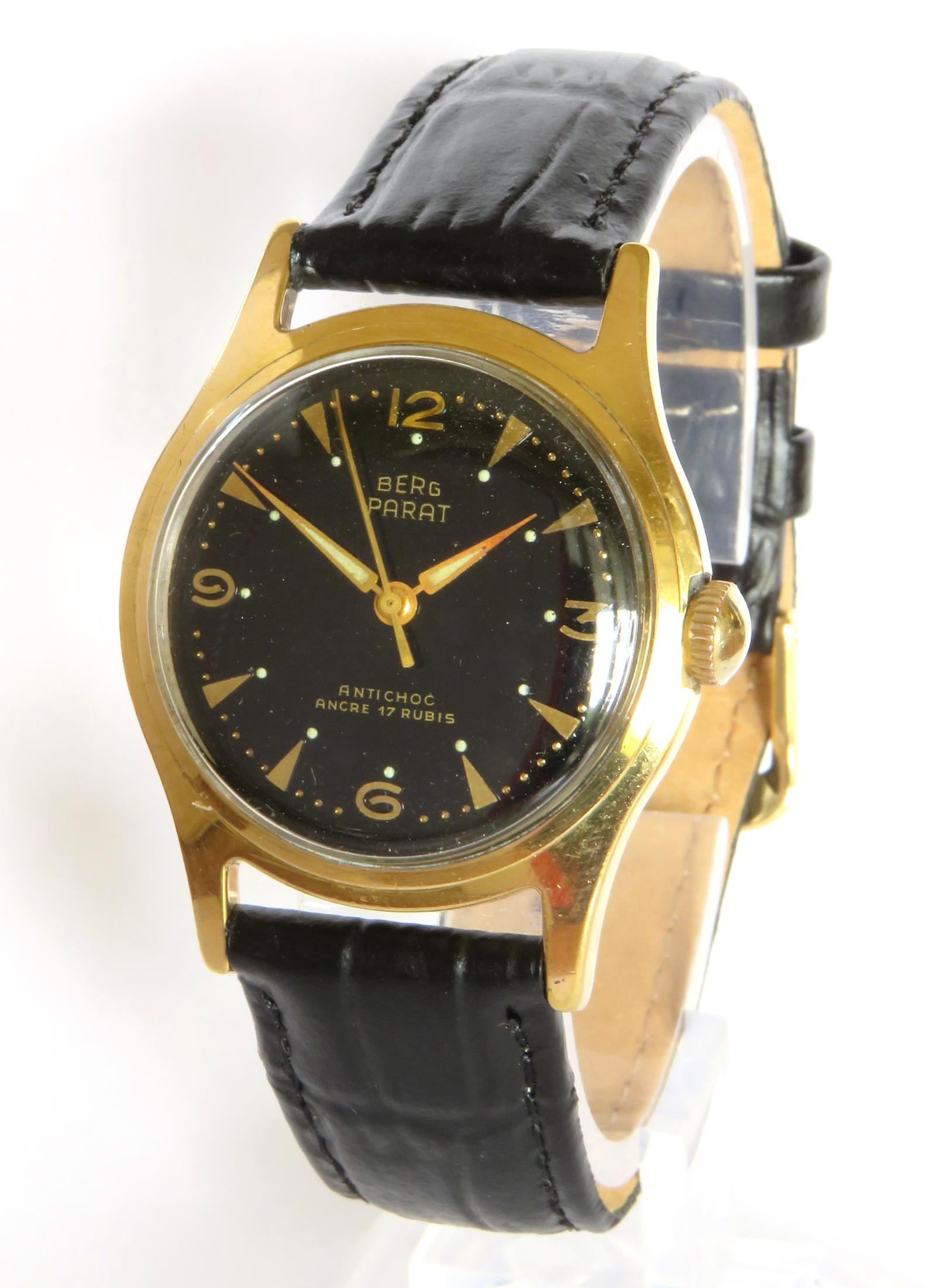 Watch: Gents 1950s Berg Parat Wrist Watch (1 of 5) Watch: Gents 1950s Berg Parat Wrist Watch (1 of 5)