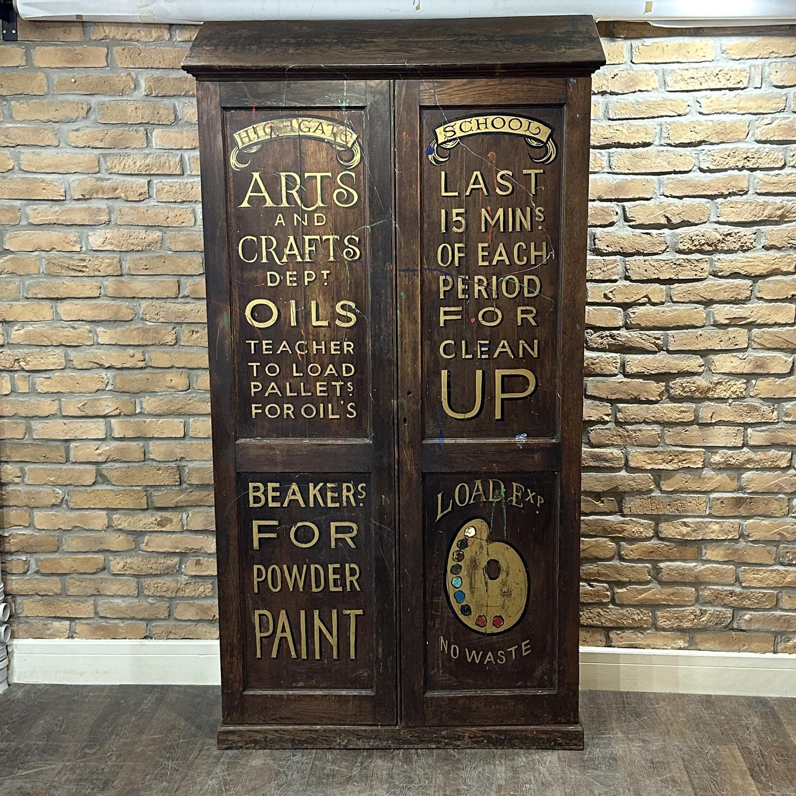 1930s School Arts Cabinet (1) (1 of 8) 1930s School Arts Cabinet (1) (1 of 8)