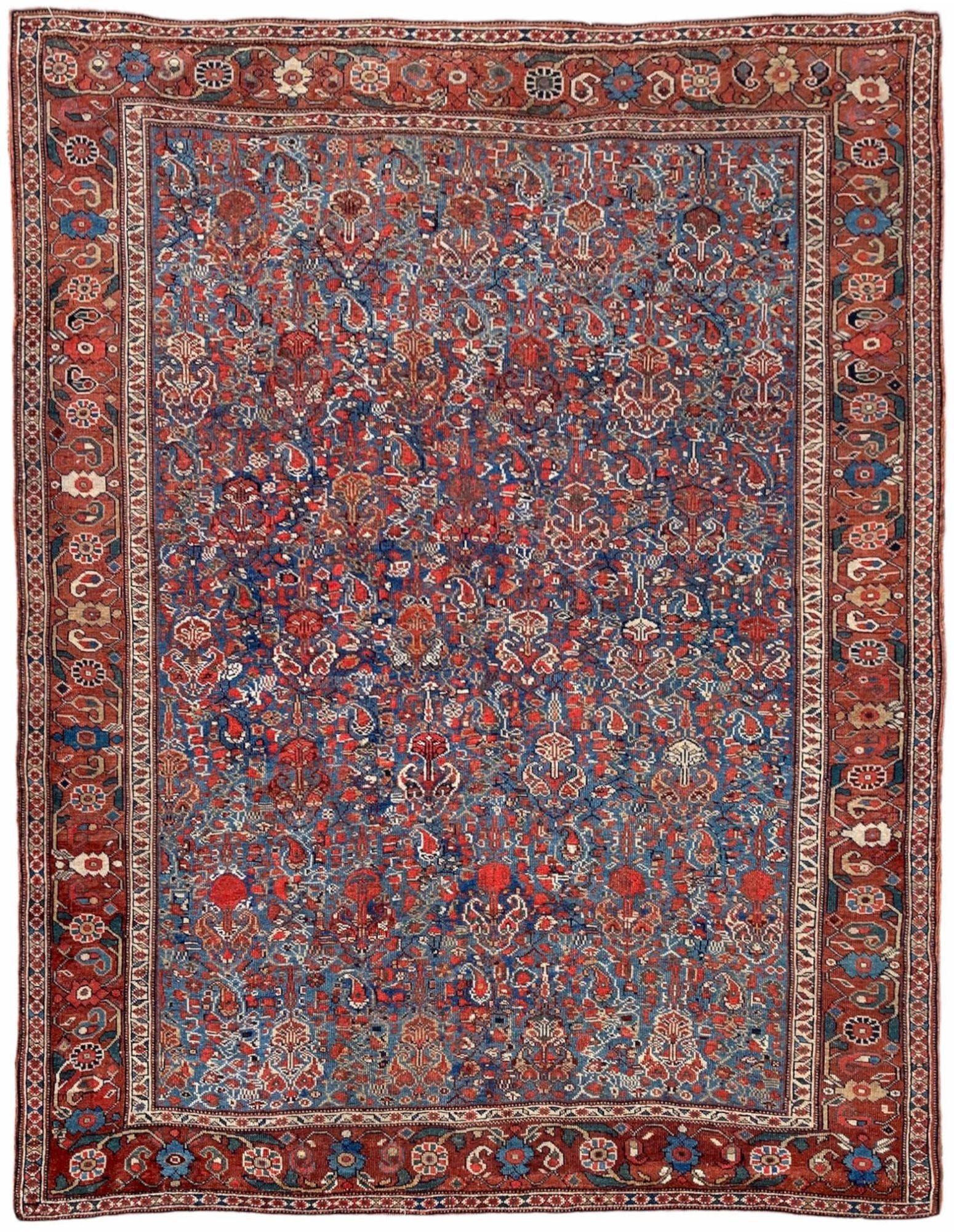 Antique Afshar Rug 1.70m x 1.42m (1 of 16)