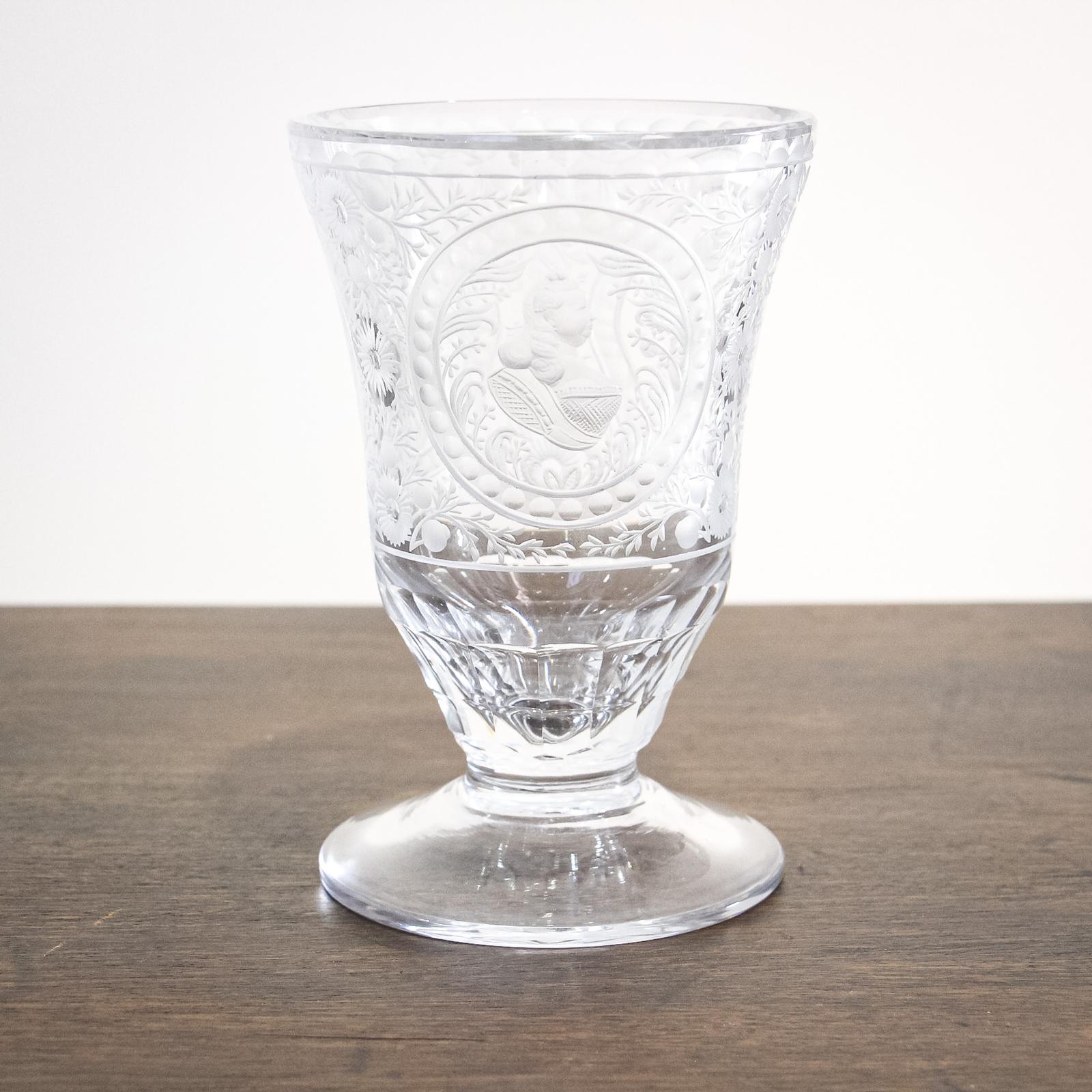 Finely Engraved Russian Commemorative Beaker (1 of 9) Finely Engraved Russian Commemorative Beaker (1 of 9)