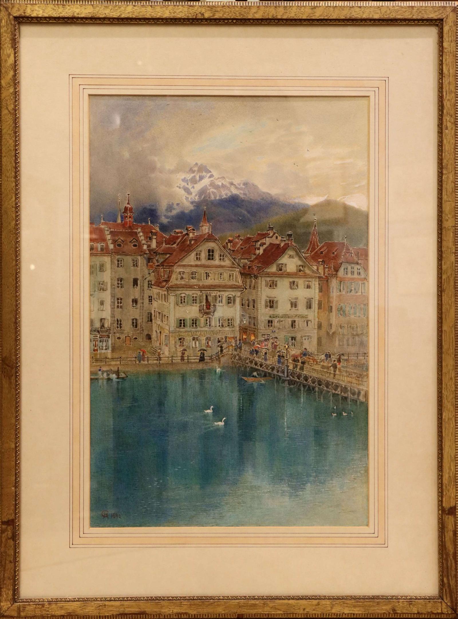 Harry Goodwin (1842–1925) Lucerne Twilight, 1892 (1 of 7) Harry Goodwin (1842–1925) Lucerne Twilight, 1892 (1 of 7)