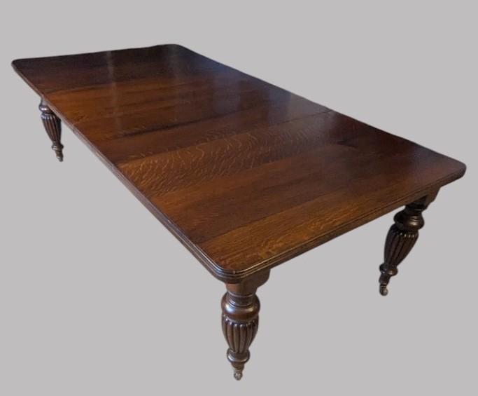 A Victorian, Solid Oak Extending Dining Table (1 of 12) A Victorian, Solid Oak Extending Dining Table (1 of 12)