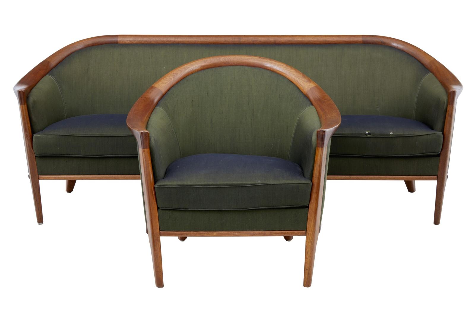 1960s Teak Sofa & Armchair by Andersson (1 of 7) 1960s Teak Sofa & Armchair by Andersson (1 of 7)