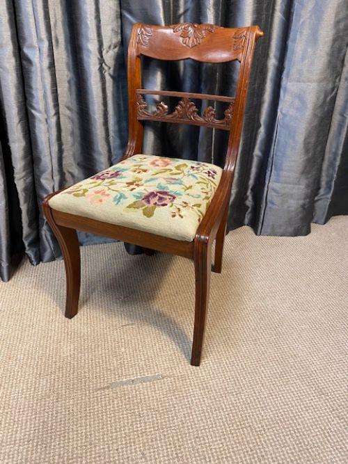 Single Mahogany Chair (1 of 6)