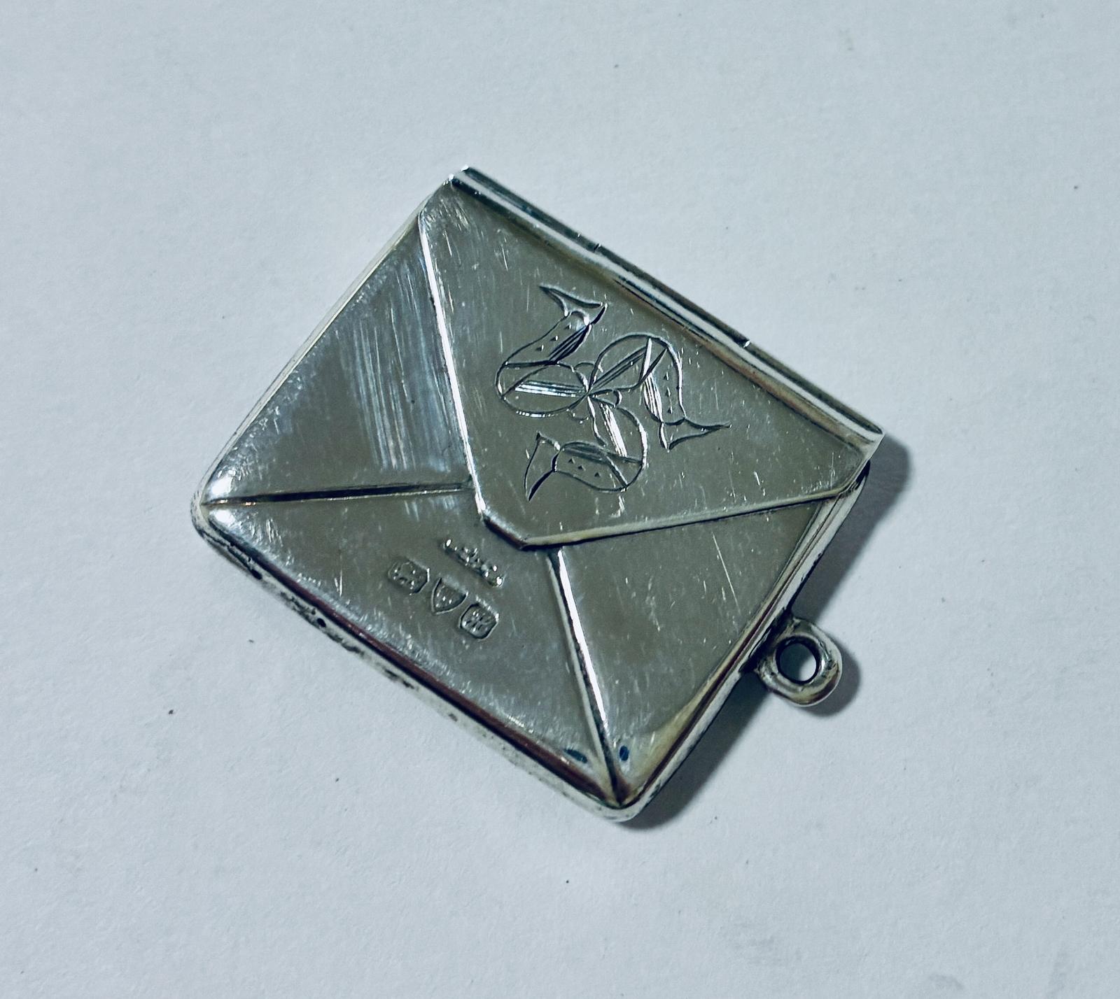 Antique Isle of Man Silver Stamp Case (1 of 7) Antique Isle of Man Silver Stamp Case (1 of 7)