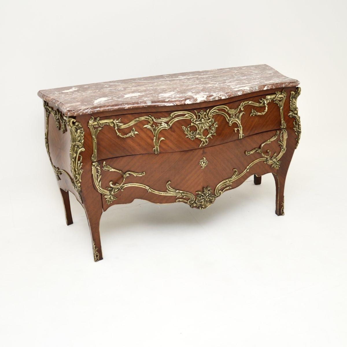 Antique French Marble Top Bombe Commode Owned by Lilly Langtree (1 of 12) Antique French Marble Top Bombe Commode Owned by Lilly Langtree (1 of 12)