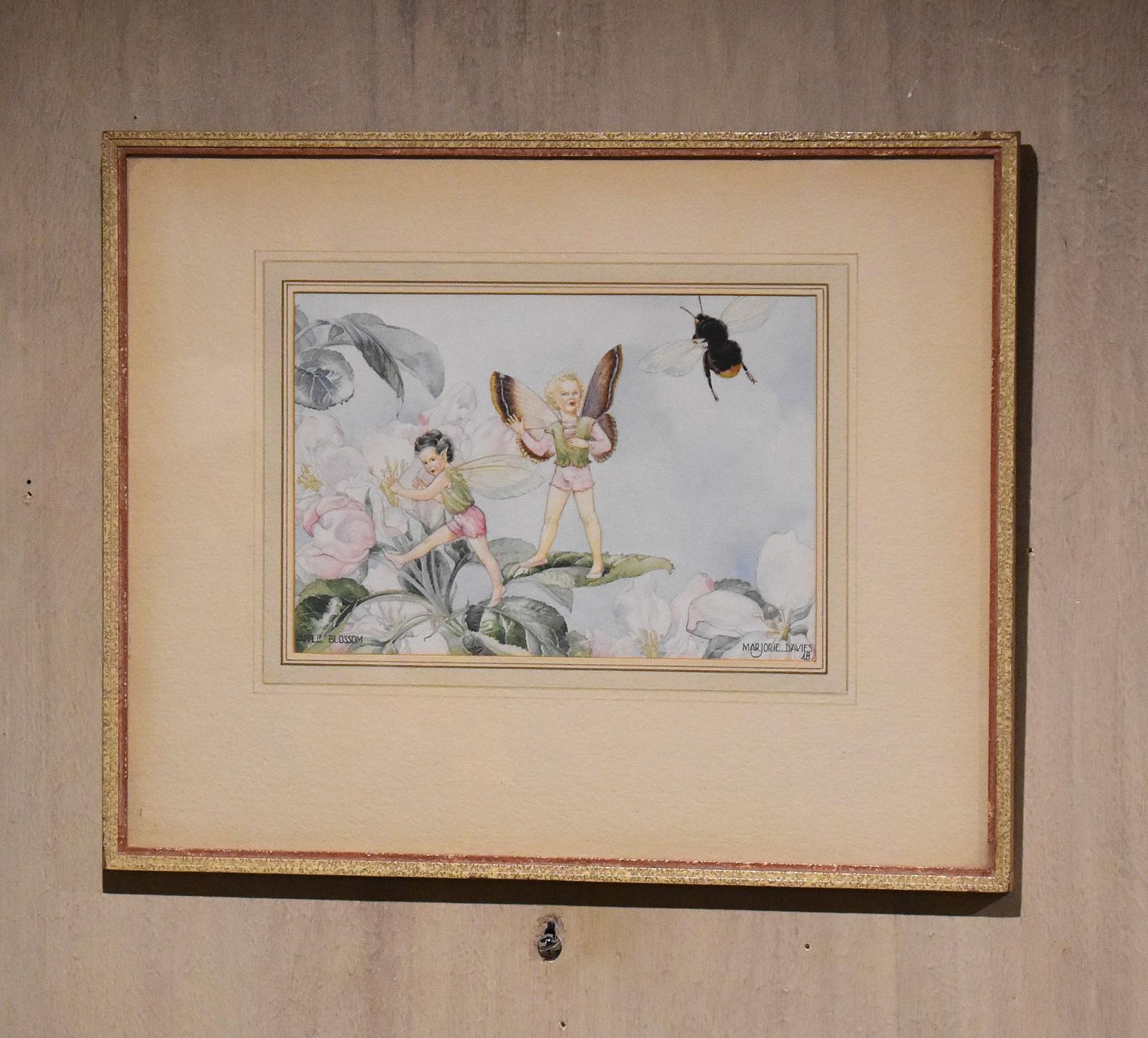 Flower Fairy Watercolour ‘Apple Blossom’ by Marjorie L Davies (1 of 5) Flower Fairy Watercolour ‘Apple Blossom’ by Marjorie L Davies (1 of 5)