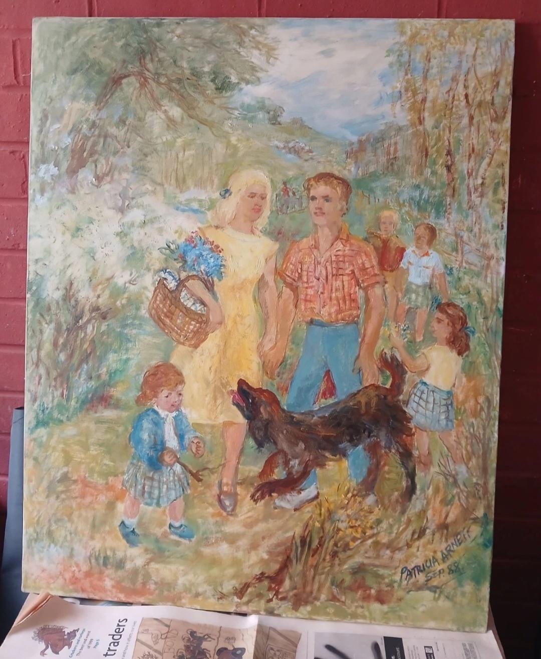 Patricia Arnett Impressionist Oil Signed (1 of 2)