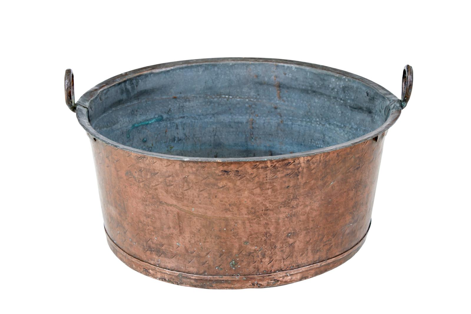 Large 19th Century Copper Vessel (1 of 5)