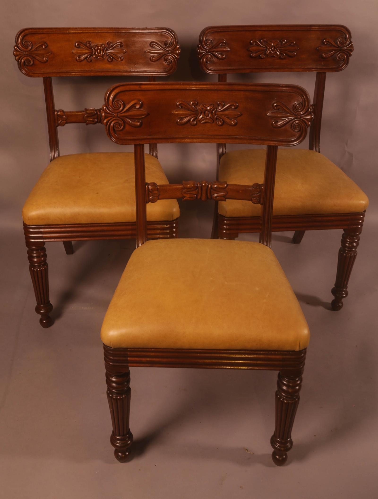 Super Set of 3 William IV Period Dining Chairs - Gillows (1 of 10) Super Set of 3 William IV Period Dining Chairs - Gillows (1 of 10)