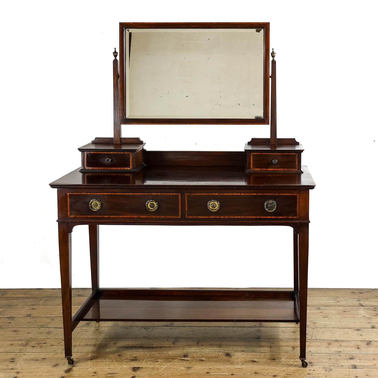 Antique Edwardian Mahogany Dressing Table (1 of 11) Antique Edwardian Mahogany Dressing Table (1 of 11)