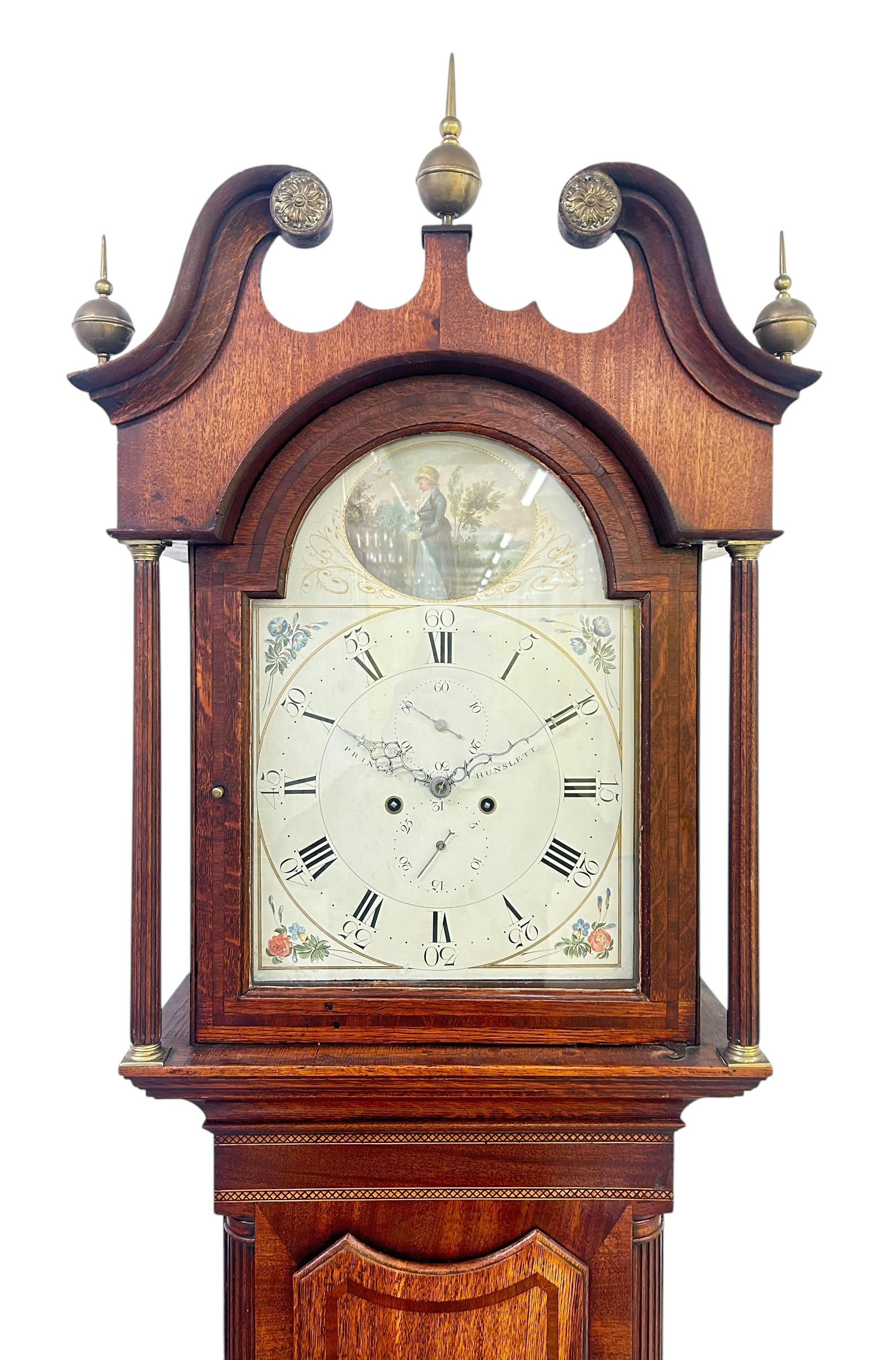 Fabulous Antique English “Huntsleat” 8-Day Oak Longcase Clock 1820 (1 of 11) Fabulous Antique English “Huntsleat” 8-Day Oak Longcase Clock 1820 (1 of 11)
