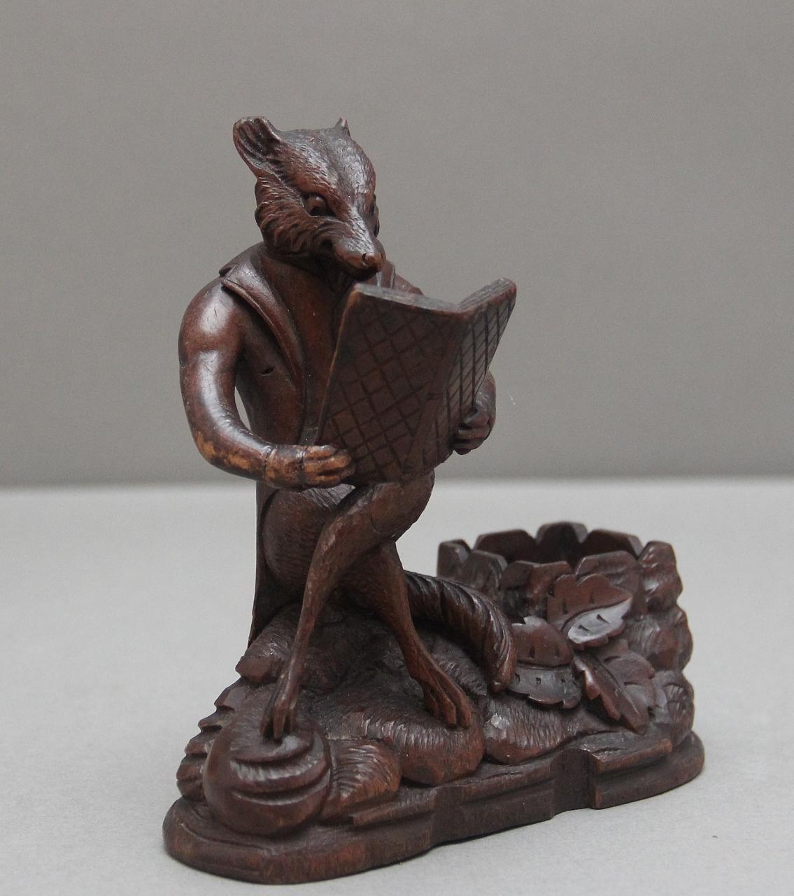 19th Century Black Forest Carving of a Fox (1 of 7)