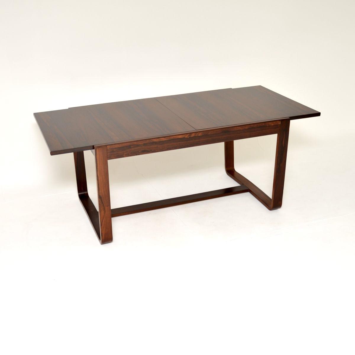 Vintage Rosewood Dining Table by Uniflex (1 of 9)