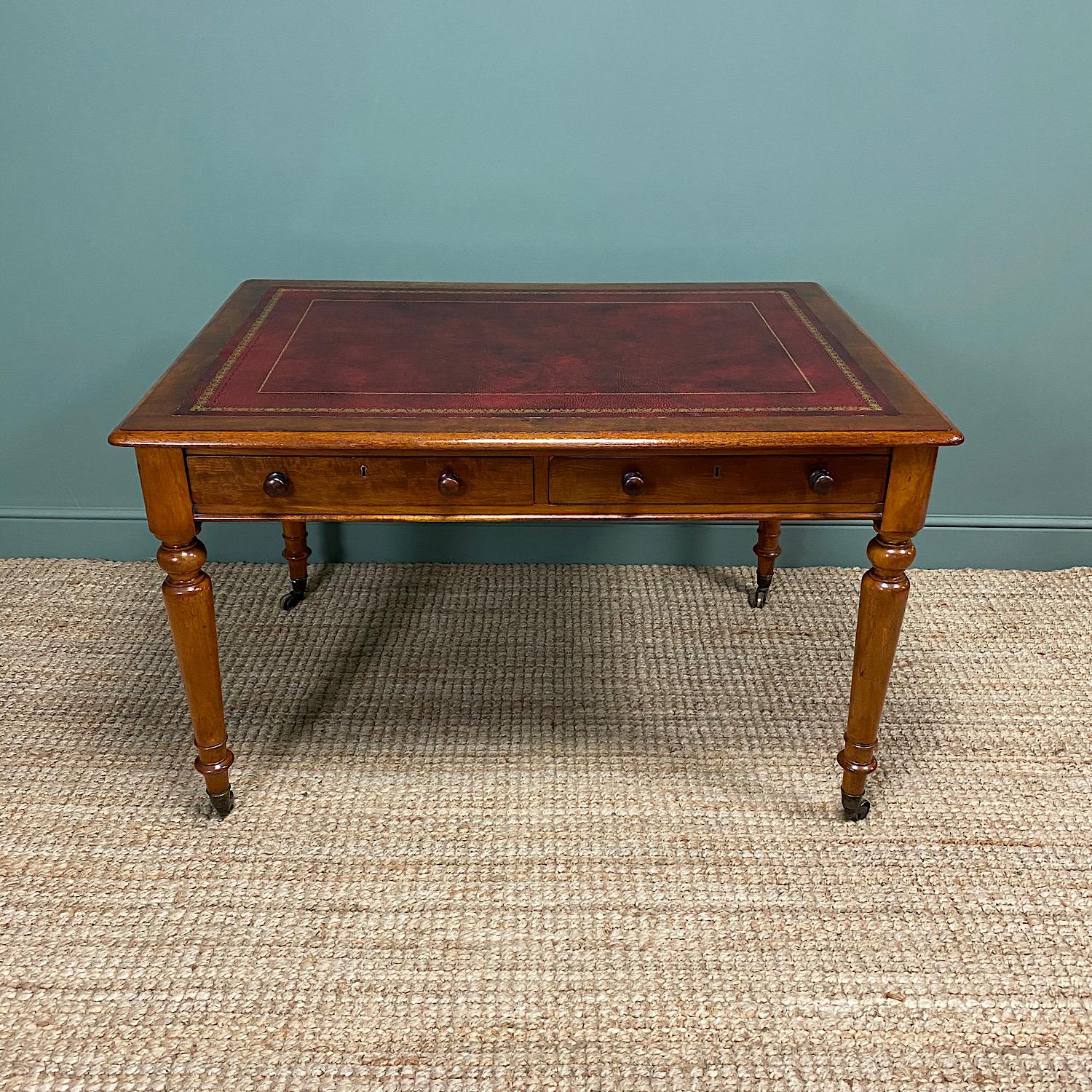 Spectacular Quality Victorian Mahogany Antique Partners Writing Table / Desk (1 of 6) Spectacular Quality Victorian Mahogany Antique Partners Writing Table / Desk (1 of 6)