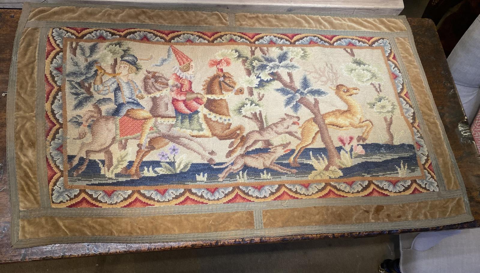 Early French Needlepoint Panel or Tapestry (1 of 4)