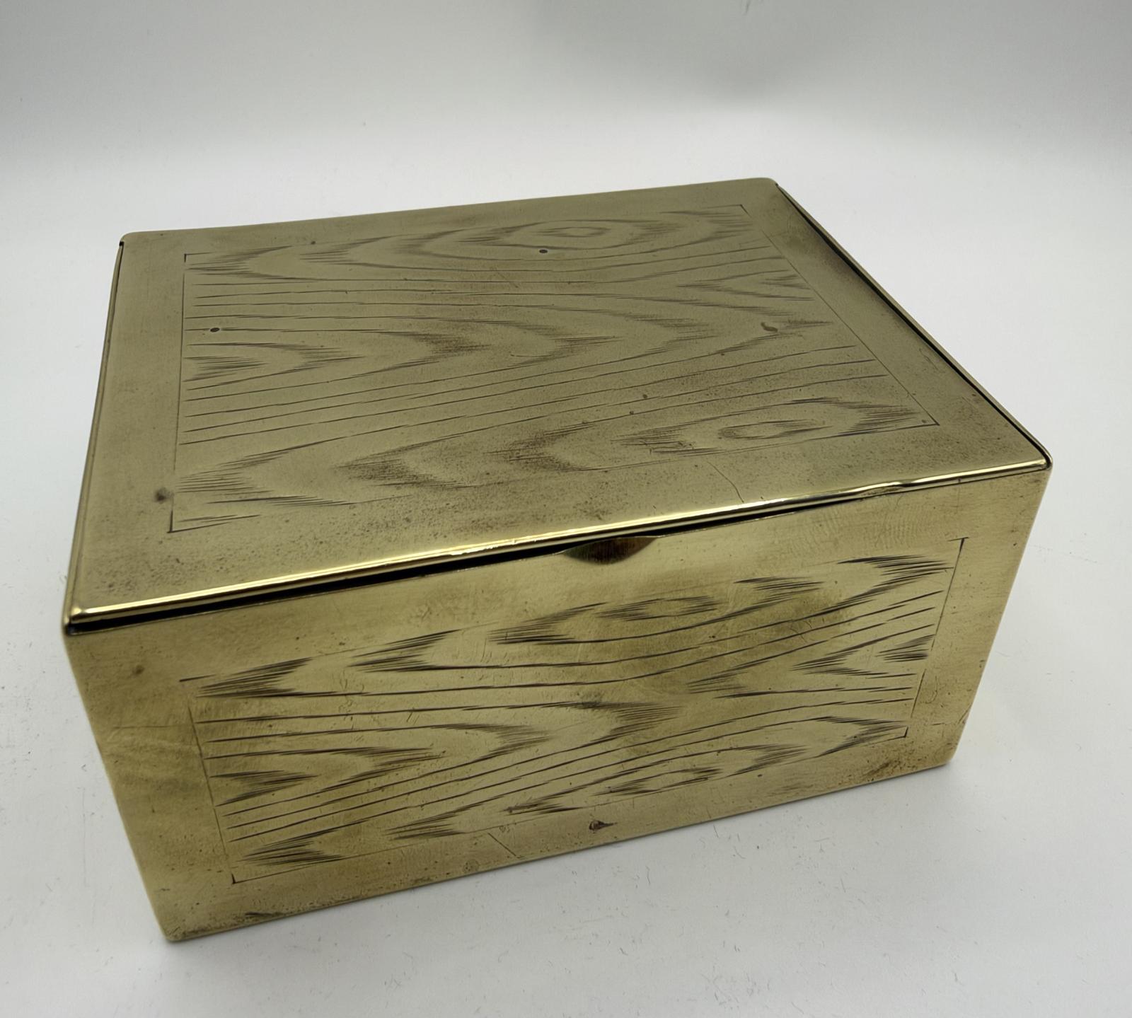 Viennese Made Brass Box (1 of 8) Viennese Made Brass Box (1 of 8)