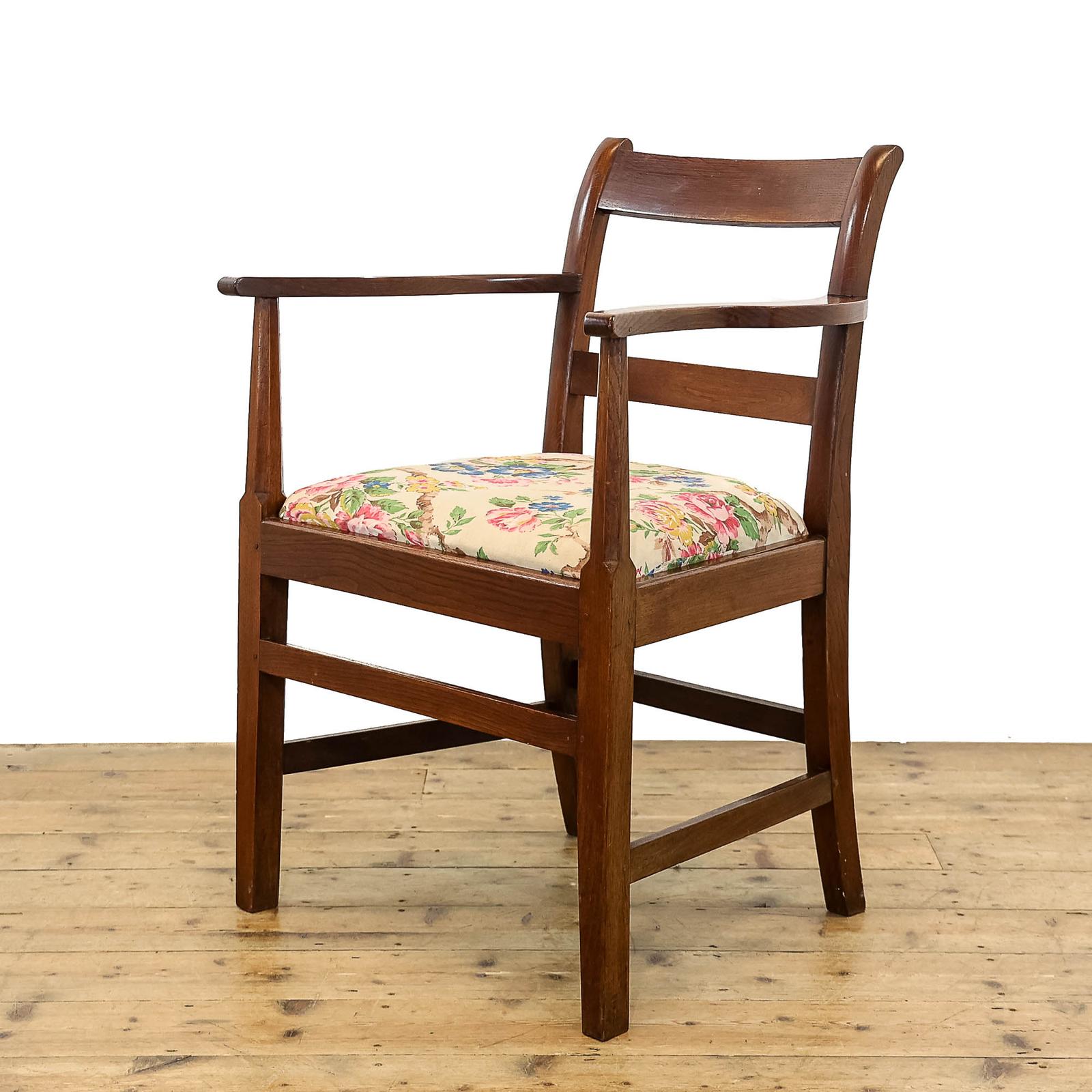Antique Country Oak Armchair (1 of 6)