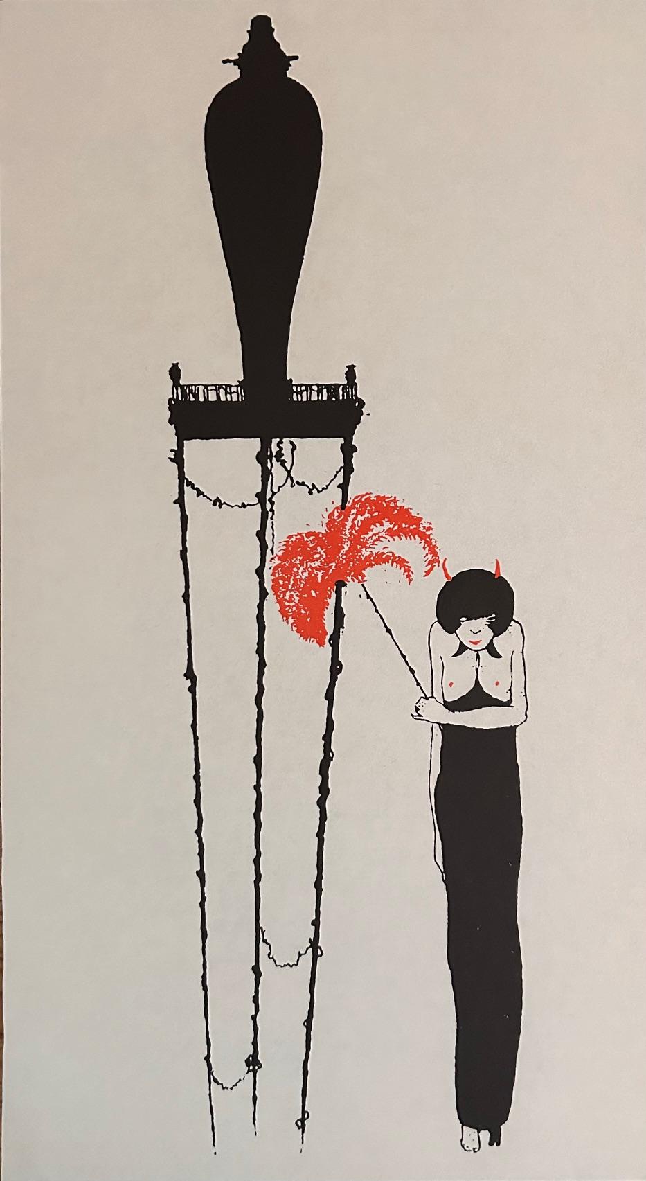 A Set of Six Art Nouveau Prints (1 of 6)