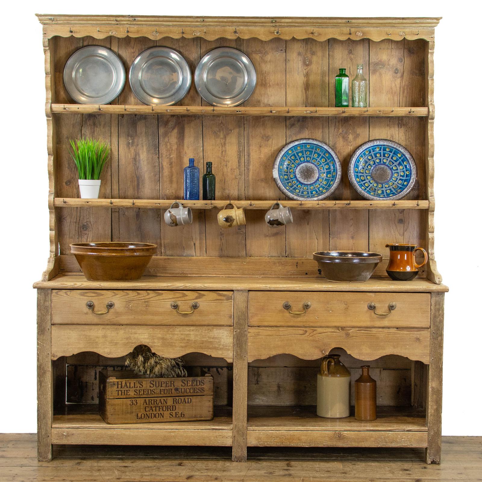 Antique Georgian Pine Welsh Dresser (1 of 12) Antique Georgian Pine Welsh Dresser (1 of 12)