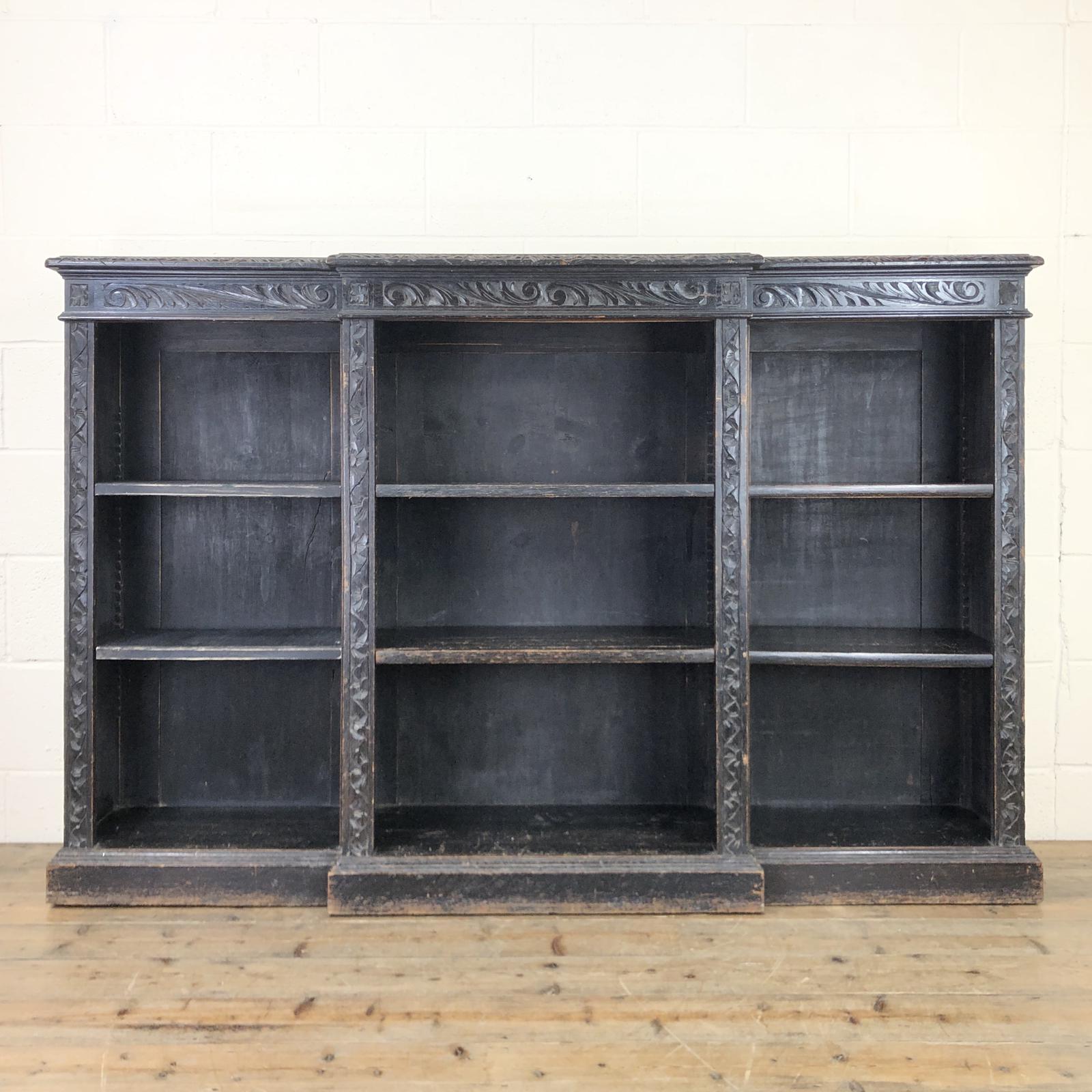 Victorian Oak Gothic Style Carved Bookcase (1 of 9) Victorian Oak Gothic Style Carved Bookcase (1 of 9)