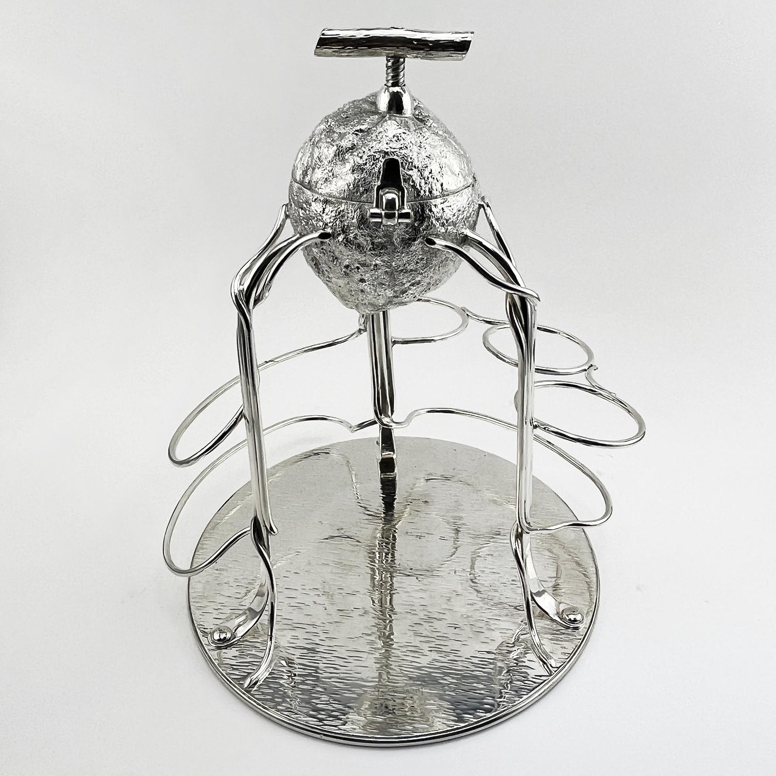 Hukin & Heath Silver Plated Bar Lemon / Fruit Squeezer (1 of 8) Hukin & Heath Silver Plated Bar Lemon / Fruit Squeezer (1 of 8)