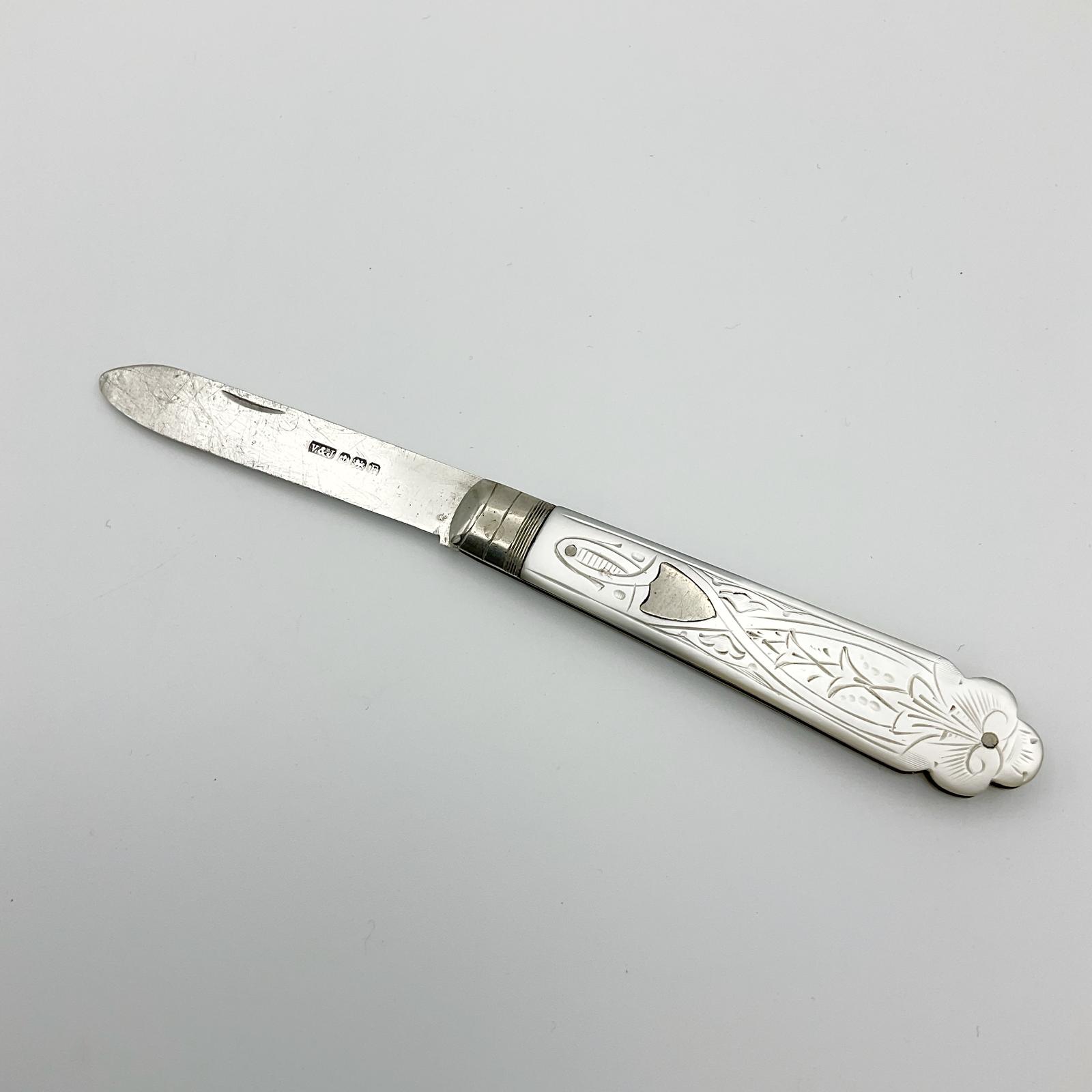 1930 Silver Fruit Knife (1 of 9) 1930 Silver Fruit Knife (1 of 9)