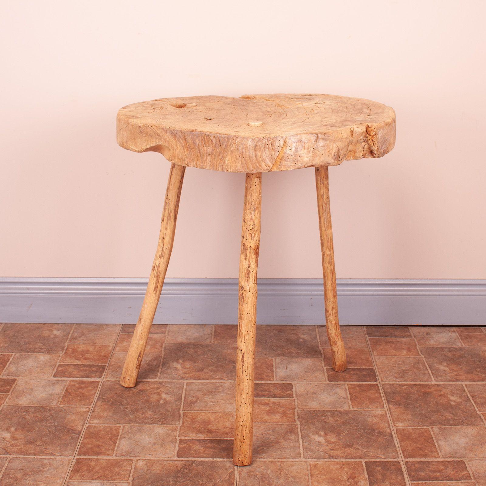 Rustic Catalan Shepherd’s Occasional Table (1 of 9)