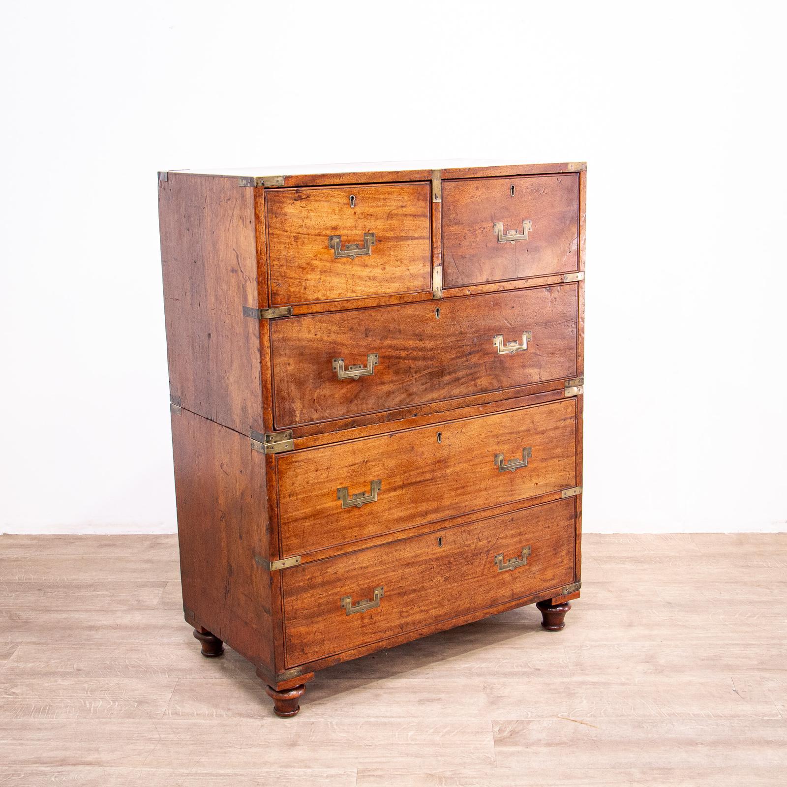 Early 19th Century Military or Campaign Chest (1 of 11)