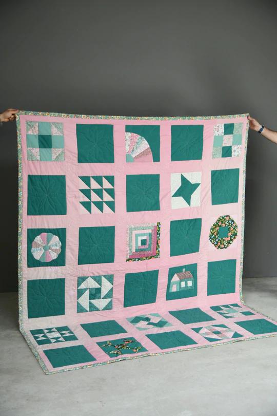 Vintage Patchwork Quilt (1 of 6) Vintage Patchwork Quilt (1 of 6)