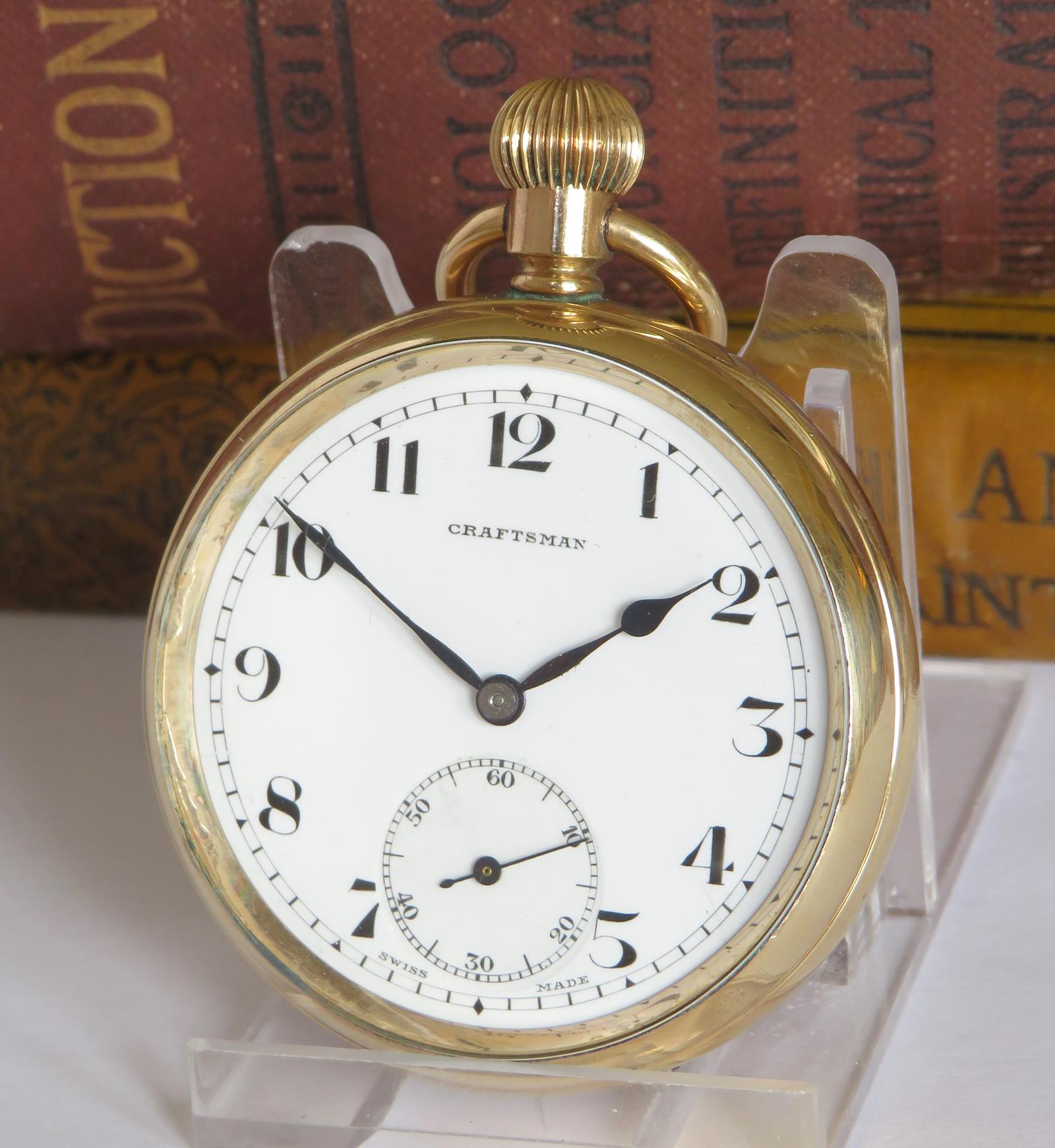Pocket Watch : 1930s Craftsman Pocket Watch (1 of 5) Pocket Watch : 1930s Craftsman Pocket Watch (1 of 5)