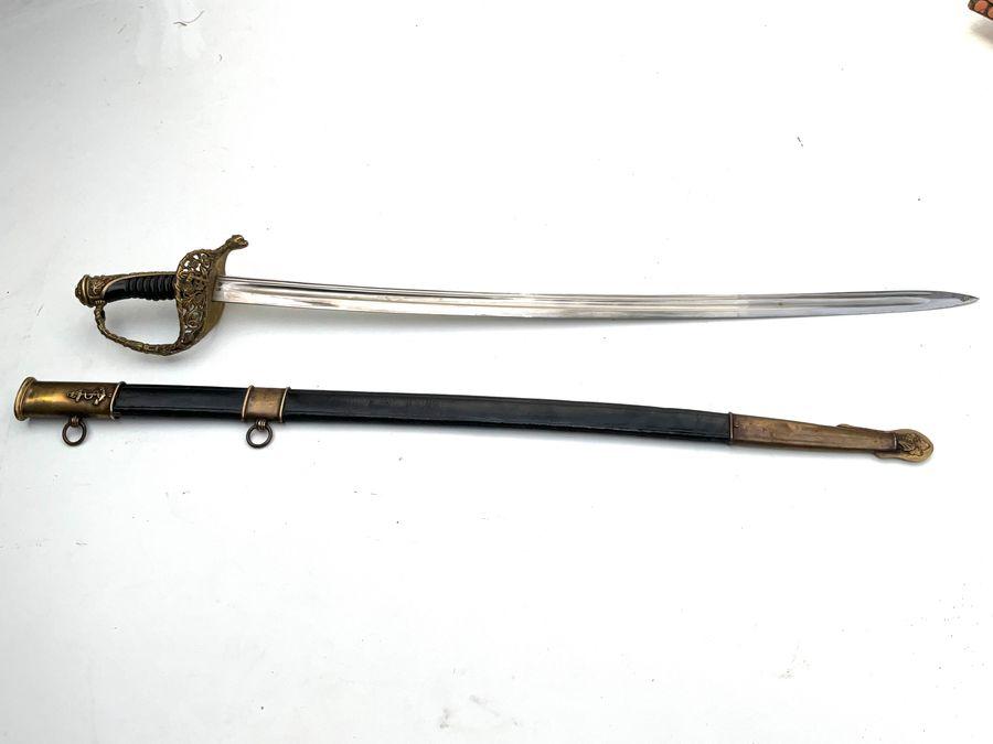 French  1854 Naval Officer's Sword (1 of 19)